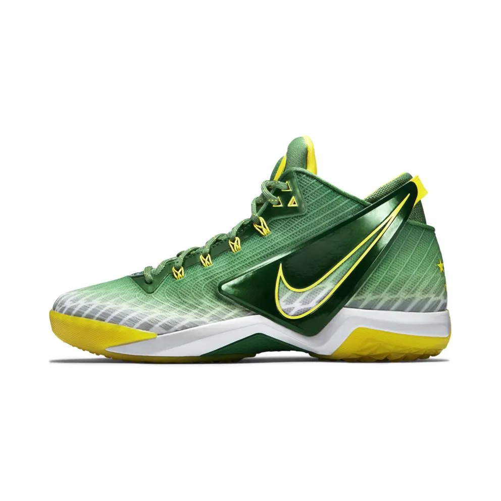 Nike Zoom Field General Oregon Ducks Apple Grey/White-Yellow Strike (654859-371)