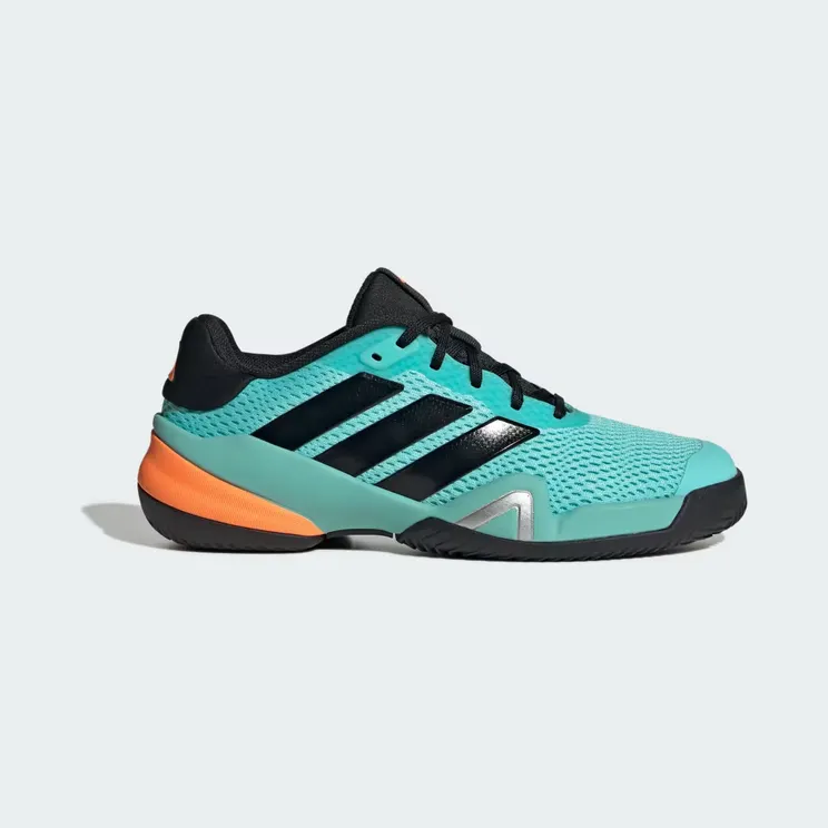 adidas Barricade Tennis “Flash Aqua / Core Black / Lucid Orange” (JR4447)