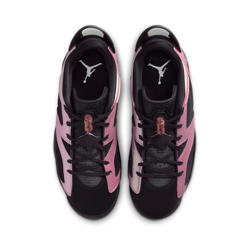 Air Jordan 6 Low – “Black / Desert Berry-Metallic Silver” (IX5195-001)