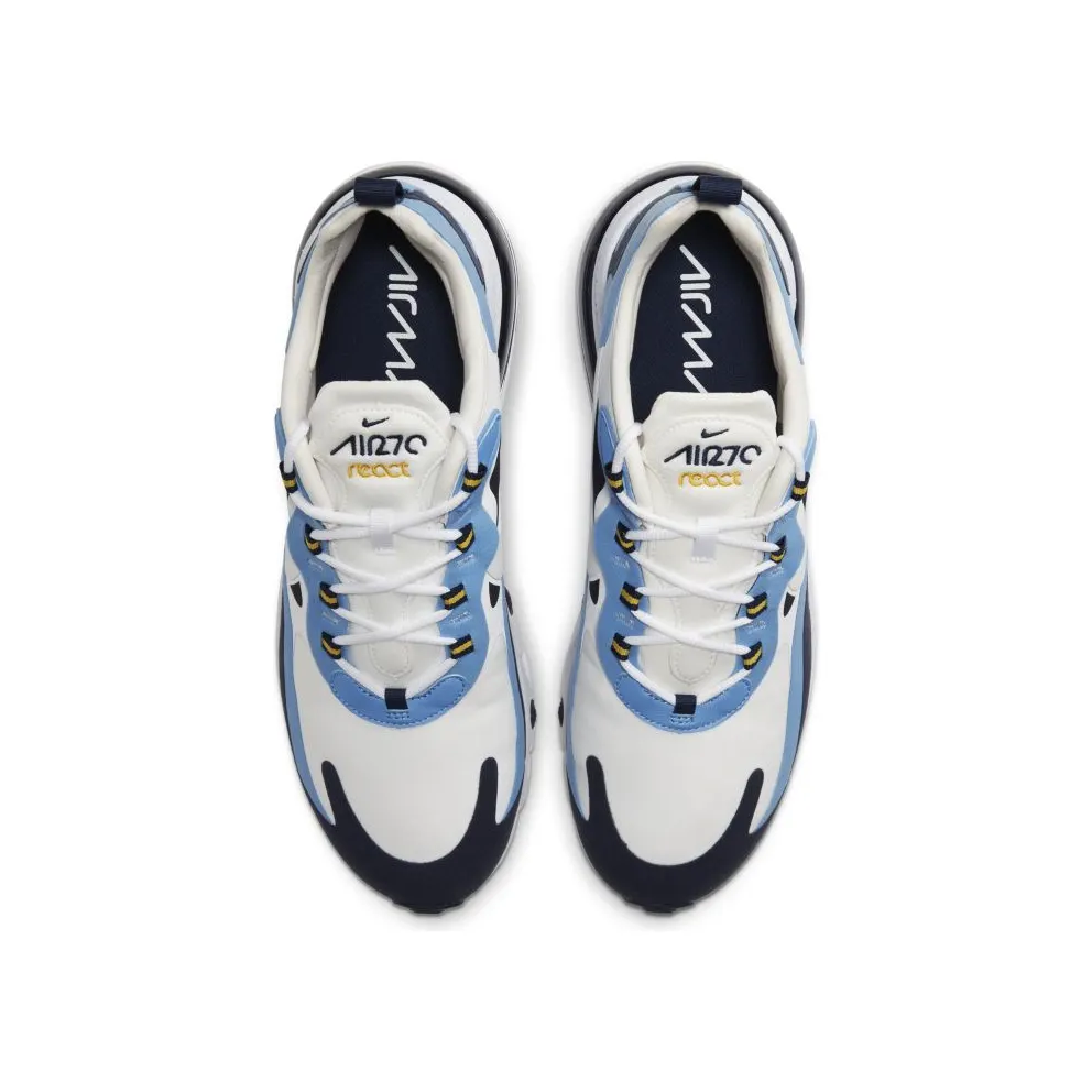Nike Air Max 270 React UNC White/Obsidian-University Blue (CT1264-104)