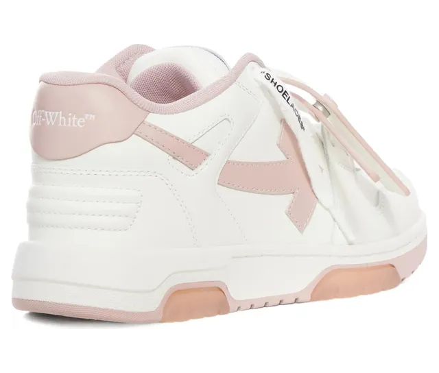 Off-white Lace-up Panelled Leather “White/Pink” (W259C9L018 WHIPK) (2)