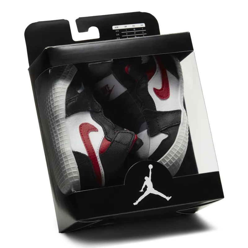 Jordan 1 Baby Cot Bootie Black (AT3745-061)