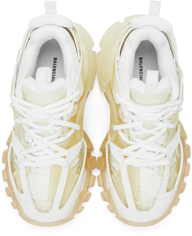 Balenciaga White Clear Sole Track (647741 W3BM1)