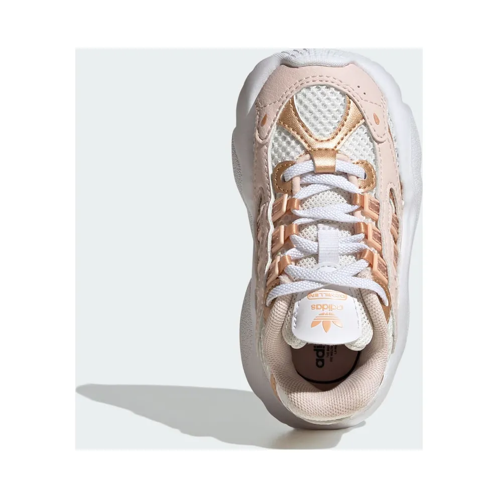 adidas Ozmillen Elastic Lace “Wonder Quartz / Copper Metallic / Powder Coral” (JS0714)