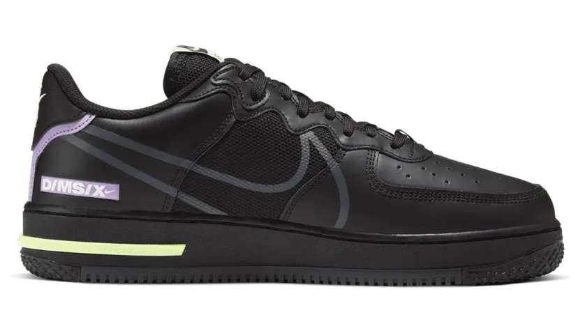Nike Air Force 1 React Black (CD4366-001)