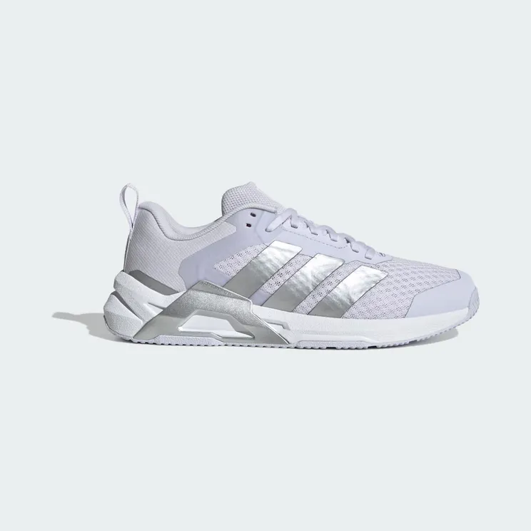 adidas Dropset Control Training “Frozen Purple / Silver Metallic / Cloud White” (KJ9167)