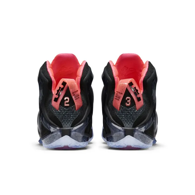 Nike LeBron 12 Elite Rose Gold Black/White/Hot Lava (724559-091)