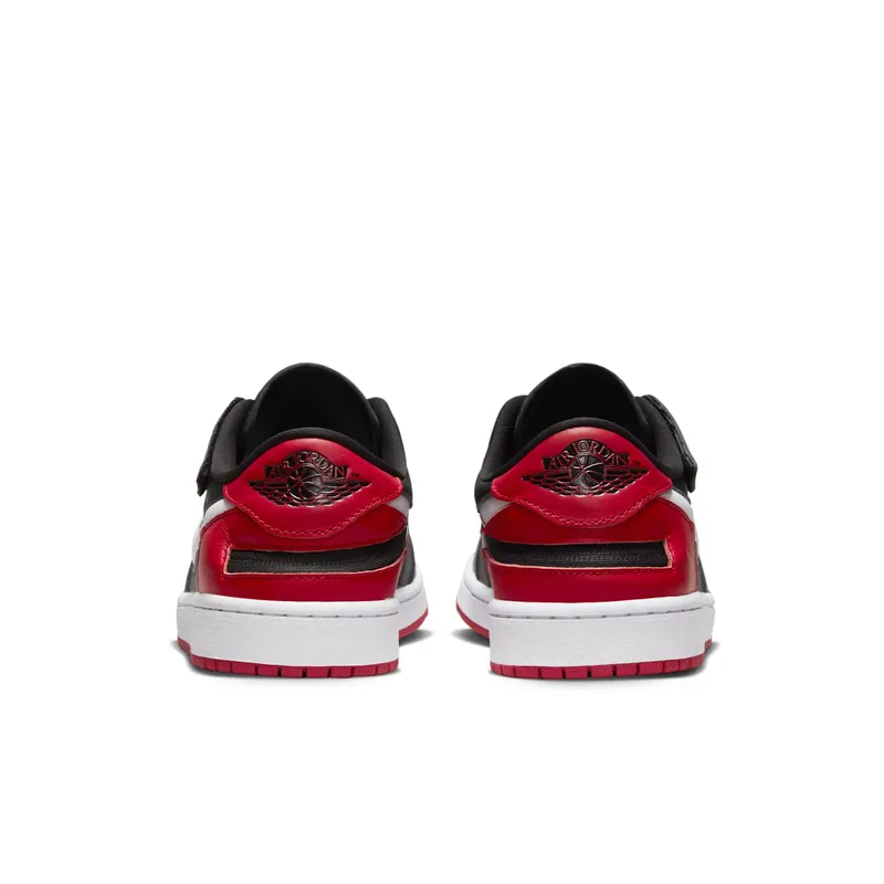 Jordan 1 Low FlyEase Black White Gym Red (DM1206-066)
