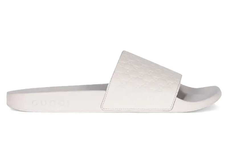 Gucci Microguccissima Slide White (567116 BMJ00 9522)