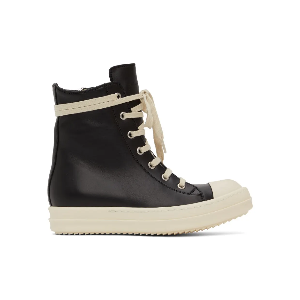 Rick Owens Black Strobe Sneakers (RP02B6890 LPO)
