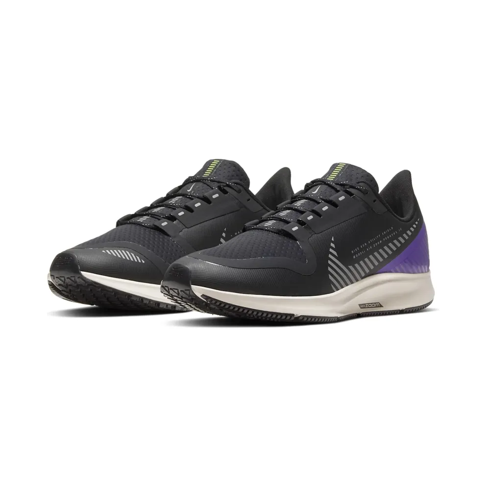 Nike Air Zoom Pegasus 36 Shield Black Voltage Purple (AQ8005-002)