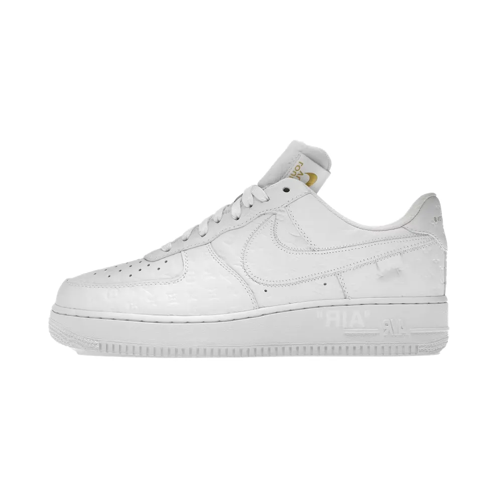 Nike Louis Vuitton Air Force 1 Low “Virgil Abloh – White/White” (1A9V86)