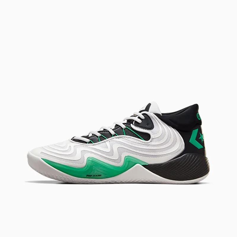 Converse All Star BB Shift CX White/Black/Apex Green (A08648C)