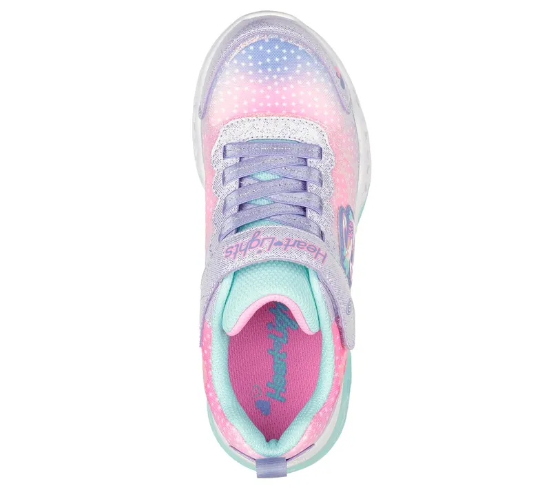Skechers Flutter Heart Lights – Simply Love Sneaker Lavendel