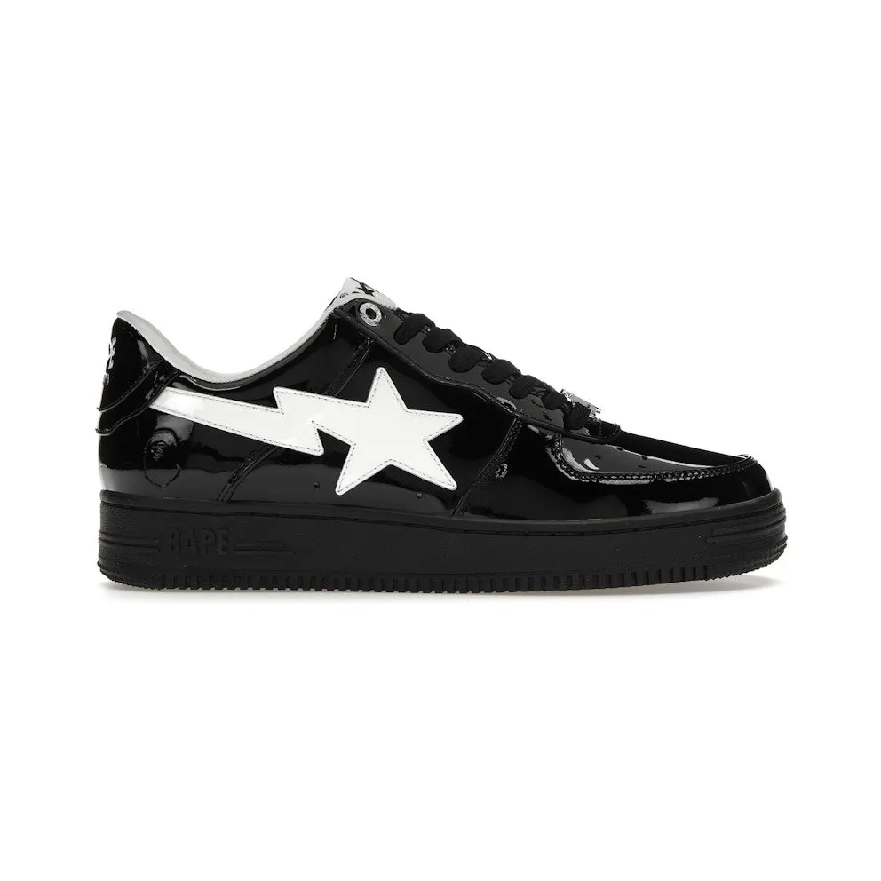 A Bathing Ape Bape Sta #2 Black Patent (1K30-191-302-BLK)