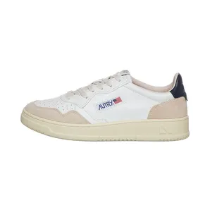 Autry Medalist Low White Blue (AULMLS28)