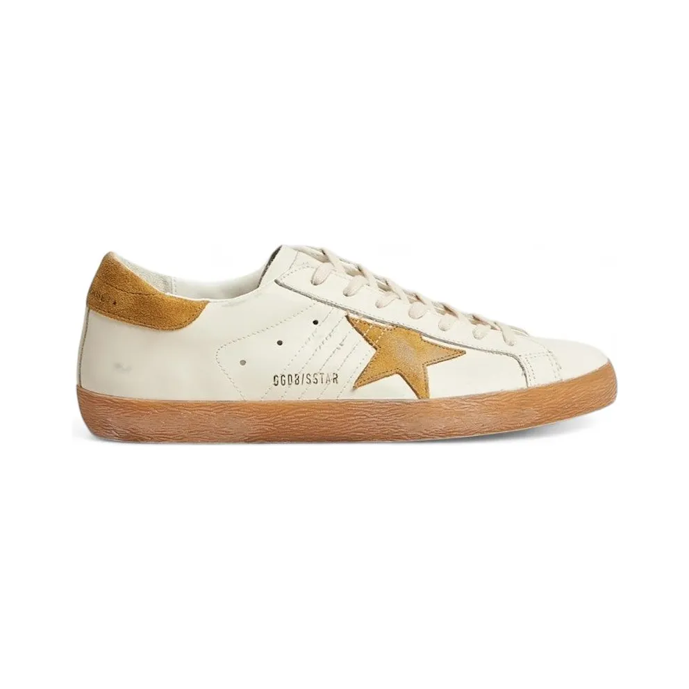 Golden Goose Super-Star White Ocra Gum (GMF00101.F007522.12277)