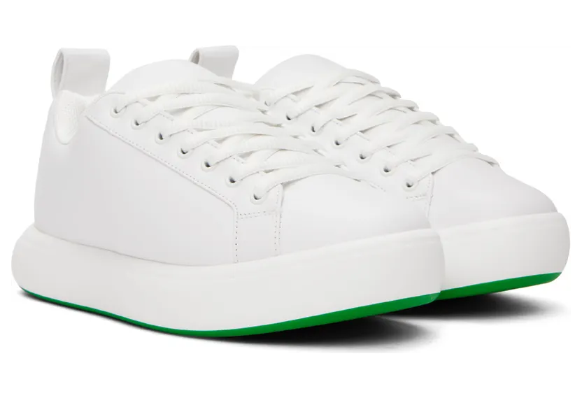 Bottega Veneta White Pillow Sneakers (716198-V2CS0) (4)