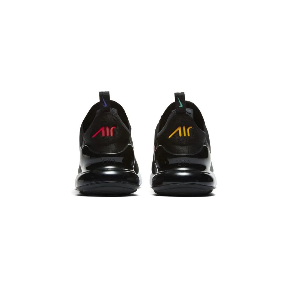 Nike Air Max 270 Black Multi-Color Black/University Gold-Psychic Purple-Flash Crimson (AH8050-023)