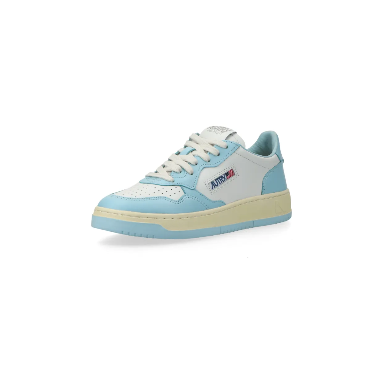 Autry Medalist Low W (leat / leat white / st blue) – AULWWB40 (2)