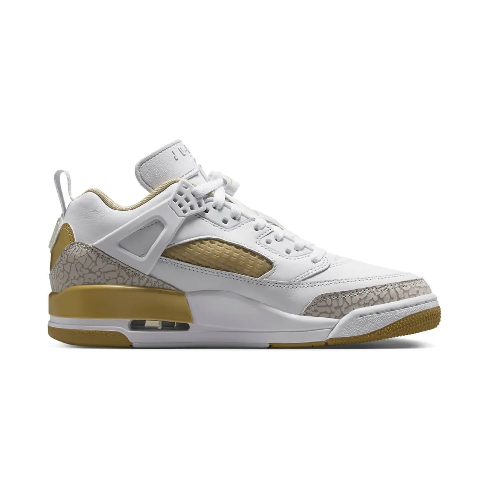 Jordan Spiz’ike Low – “White / Neutral Grey / Team Gold / Metallic Gold” (IR1836-104)