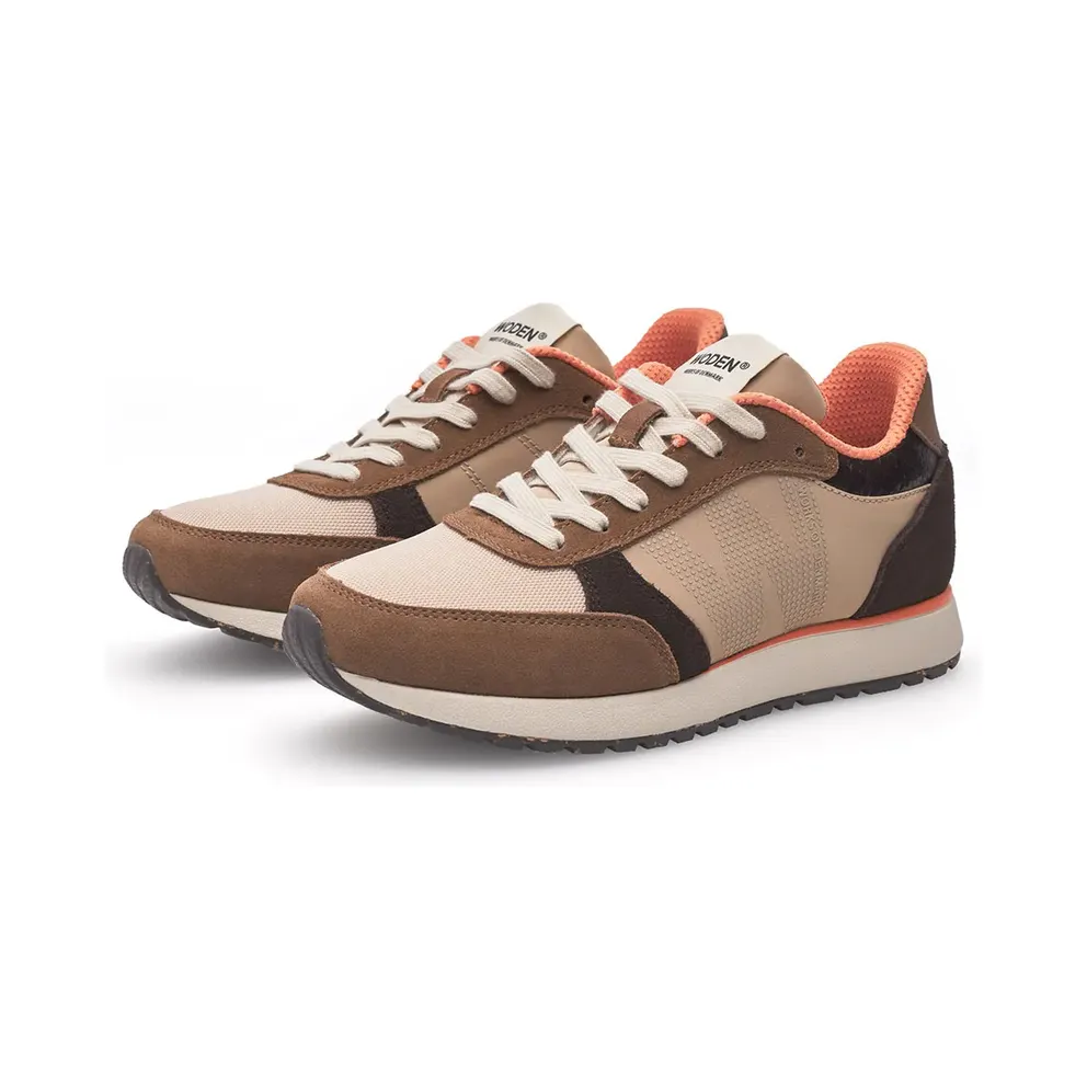 Woden sneaker 259 Coffee Cream Multi (WL740-259)