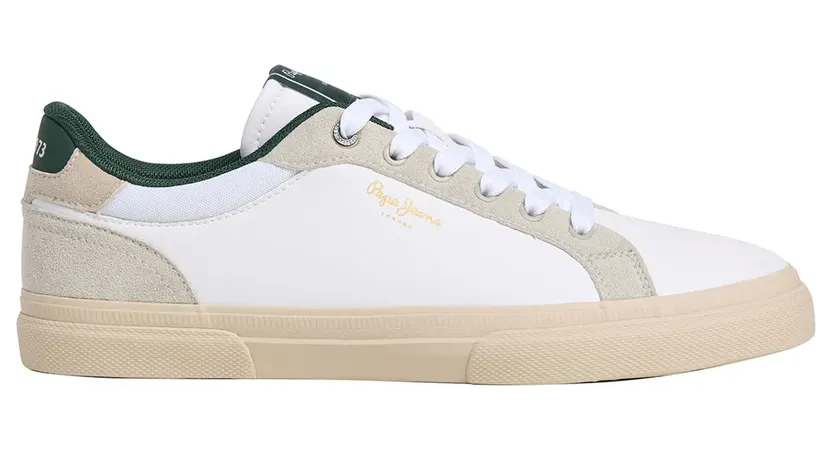 Pepe Jeans PèPè sneaker Ecru / Groen / Wit (PMS300027-800)