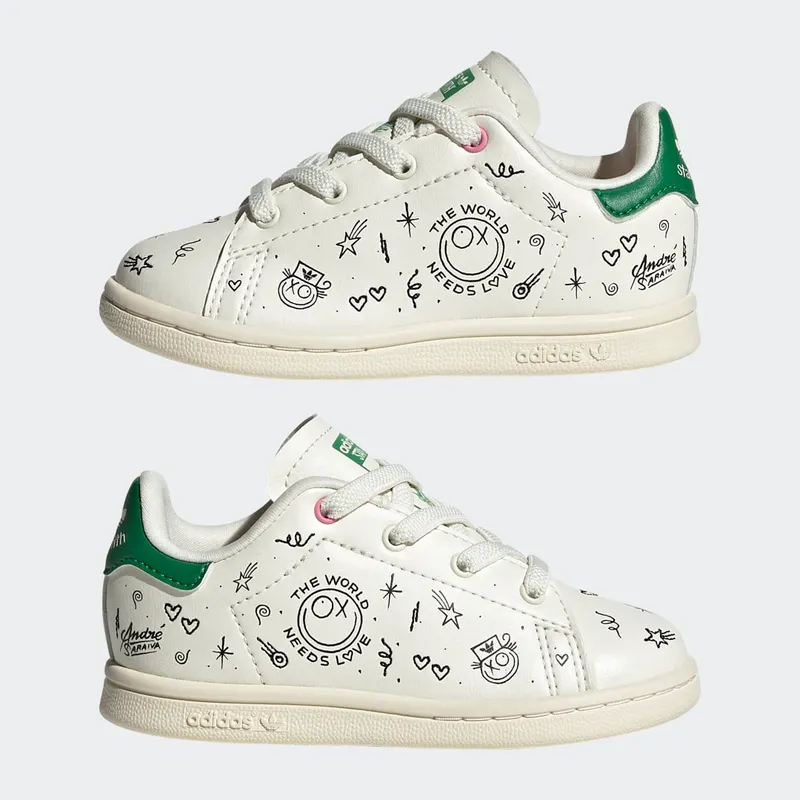 Adidas Stan Smith Cream White / Cream White / Core Black (GY1788)