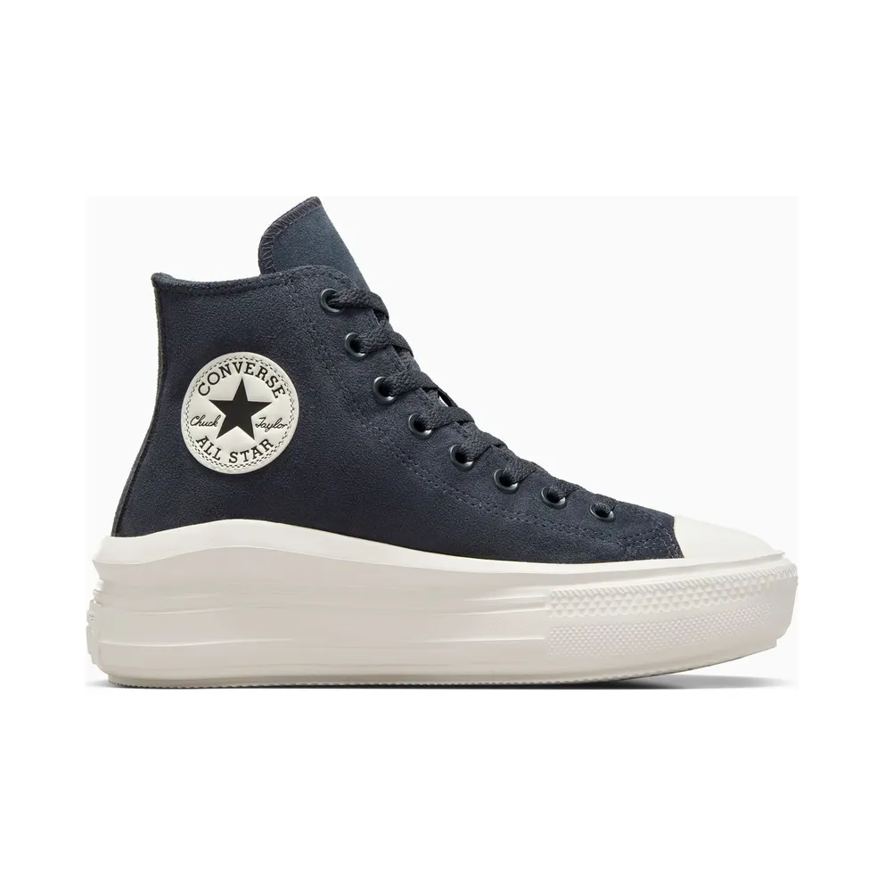 Converse Chuck Taylor All Star Move Platform Colorful Suede Shadow Woods/Egret/Black (A11146C)