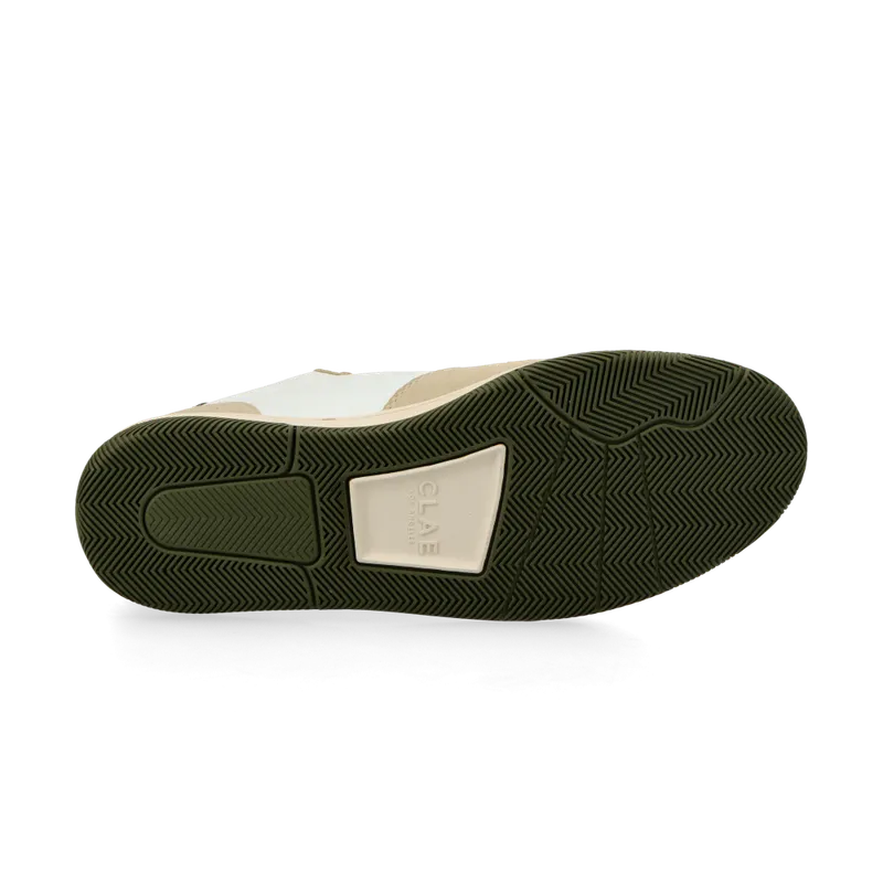CLAE Malone Vegan (vanilla / white / olive) – CL23AMA05