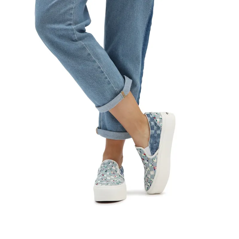 VANS Geweven Classic Stackform Slip-on Shoes Multicolour (VN0A7Q5RB12)
