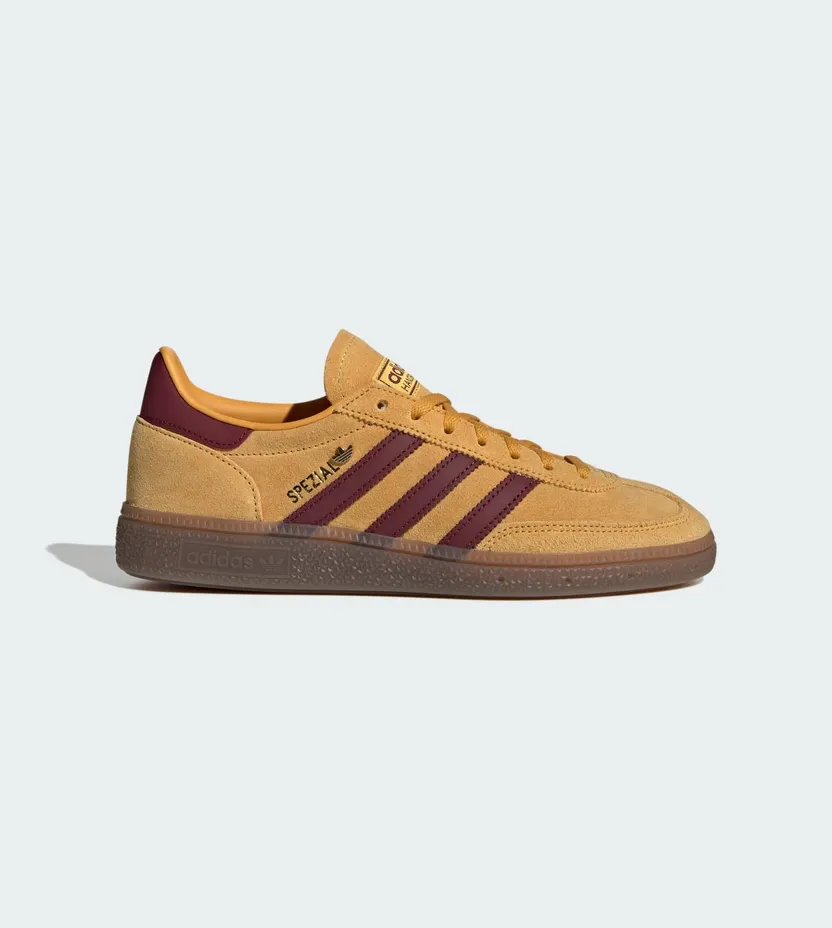 Adidas HANDBALL SPEZIAL Shoes Preloved Yellow / Shadow Red / Gold Metallic (IH1494)
