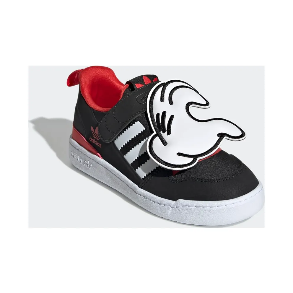Adidas Disney Forum 360 Core Black / Cloud White / Vivid Red (S29236)