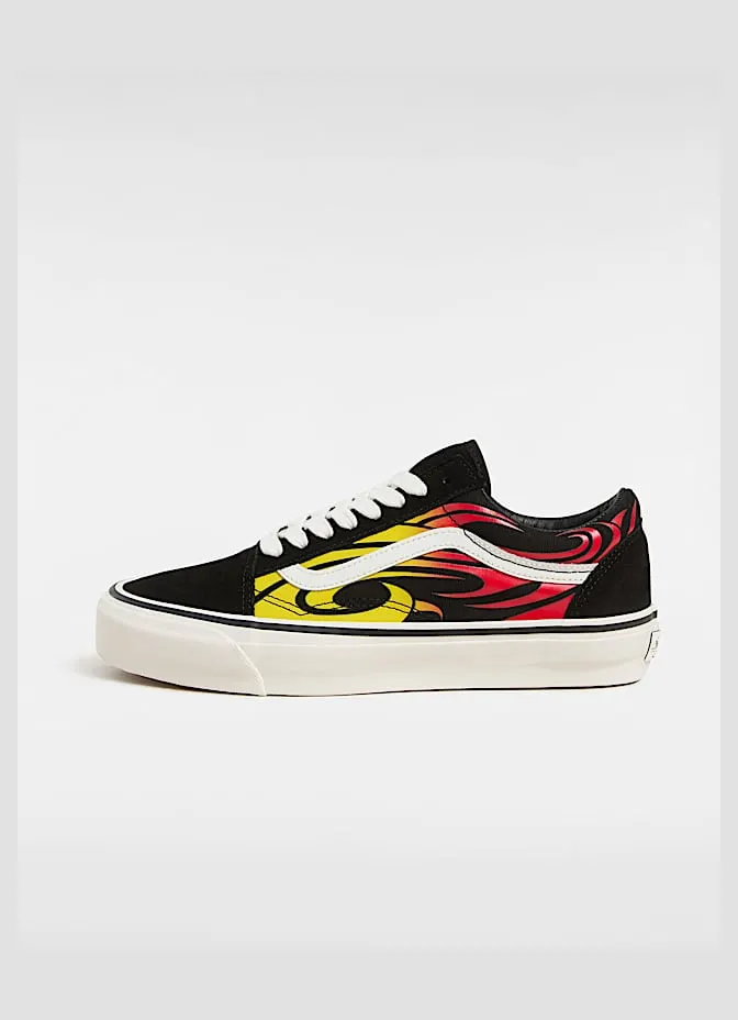 Vans Old Skool 36 LX Warped Tour Black Flame (VN000D56MCG)