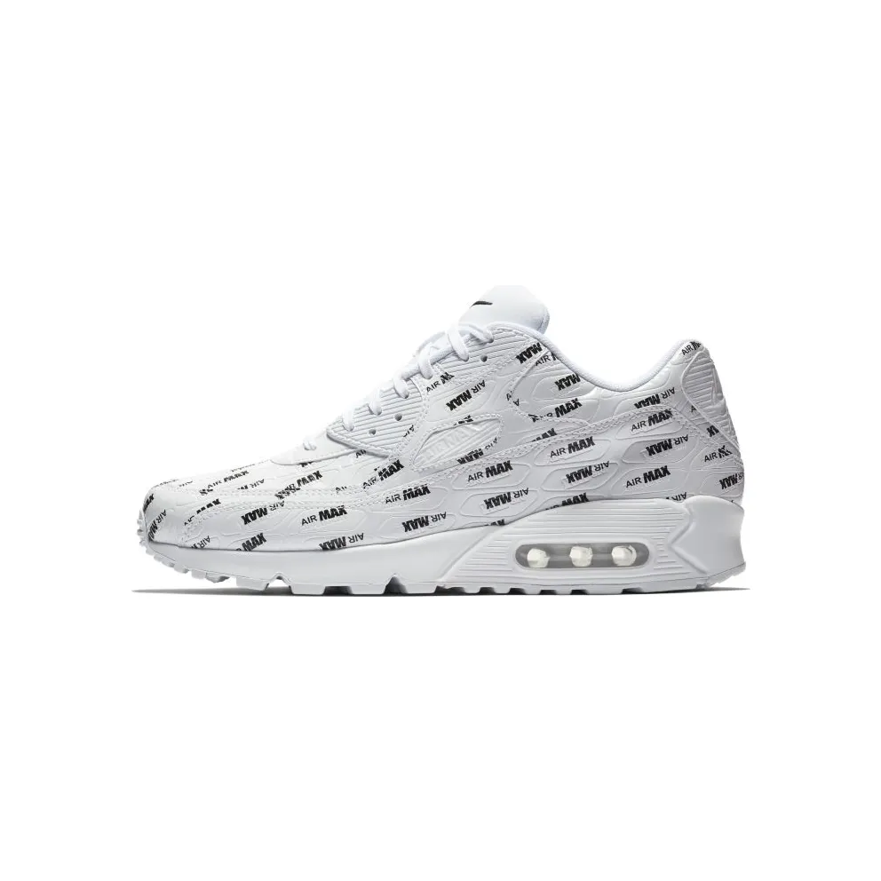 Nike Air Max 90 All Over Print White Black White/White-Black (700155-103)