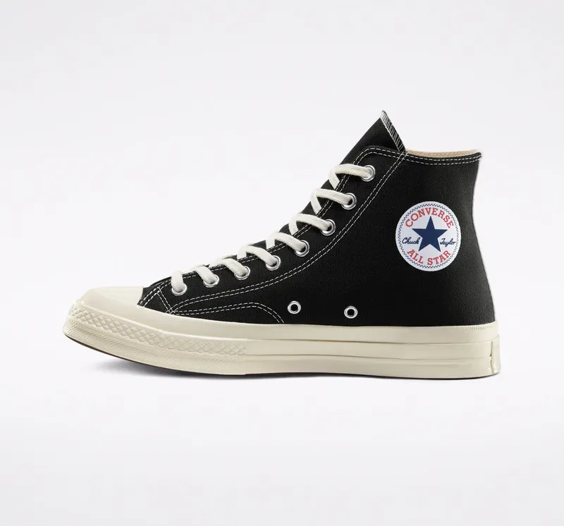 Converse x Comme des Garcons CDG Chuck Taylor High Black (150204C)