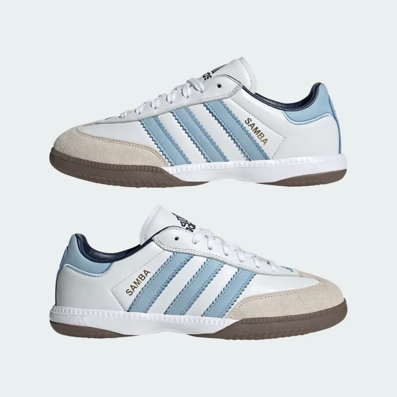 Adidas Samba MN Cloud White / Clear Sky / Gum (JI3183)