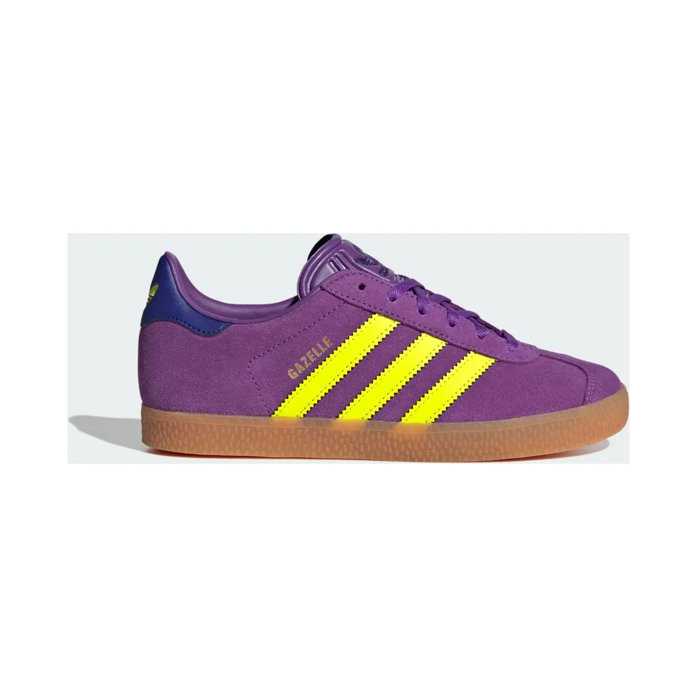 Adidas Gazelle Kids Active Purple / Solar Yellow / Collegiate Purple (JP7126)