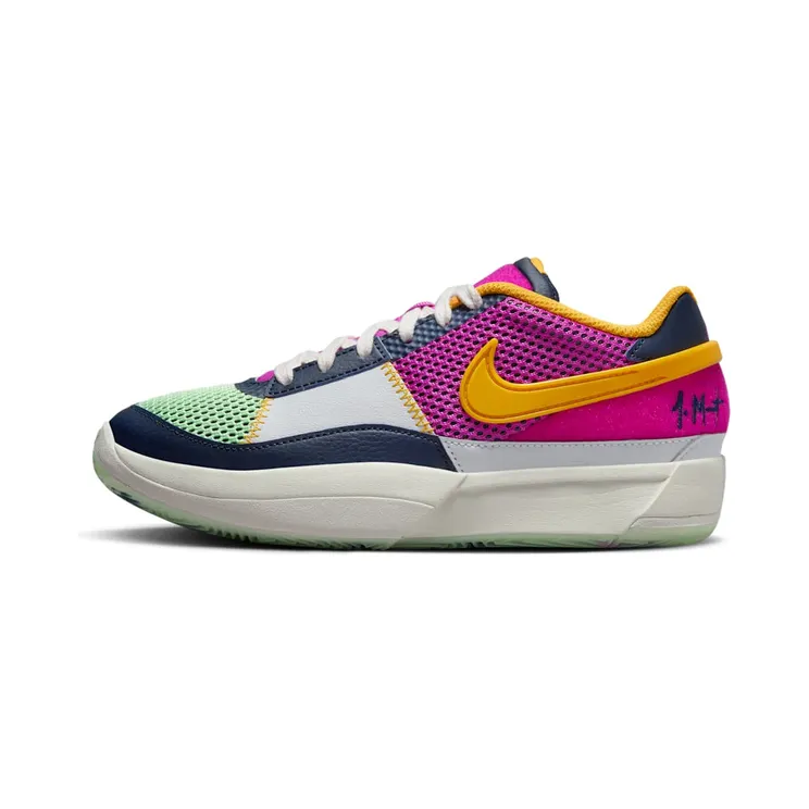 Nike Ja 1 SE Welcome to Camp “Obsidian / University Gold / Vapour Green / Hyper Violet” (FN4977-400)
