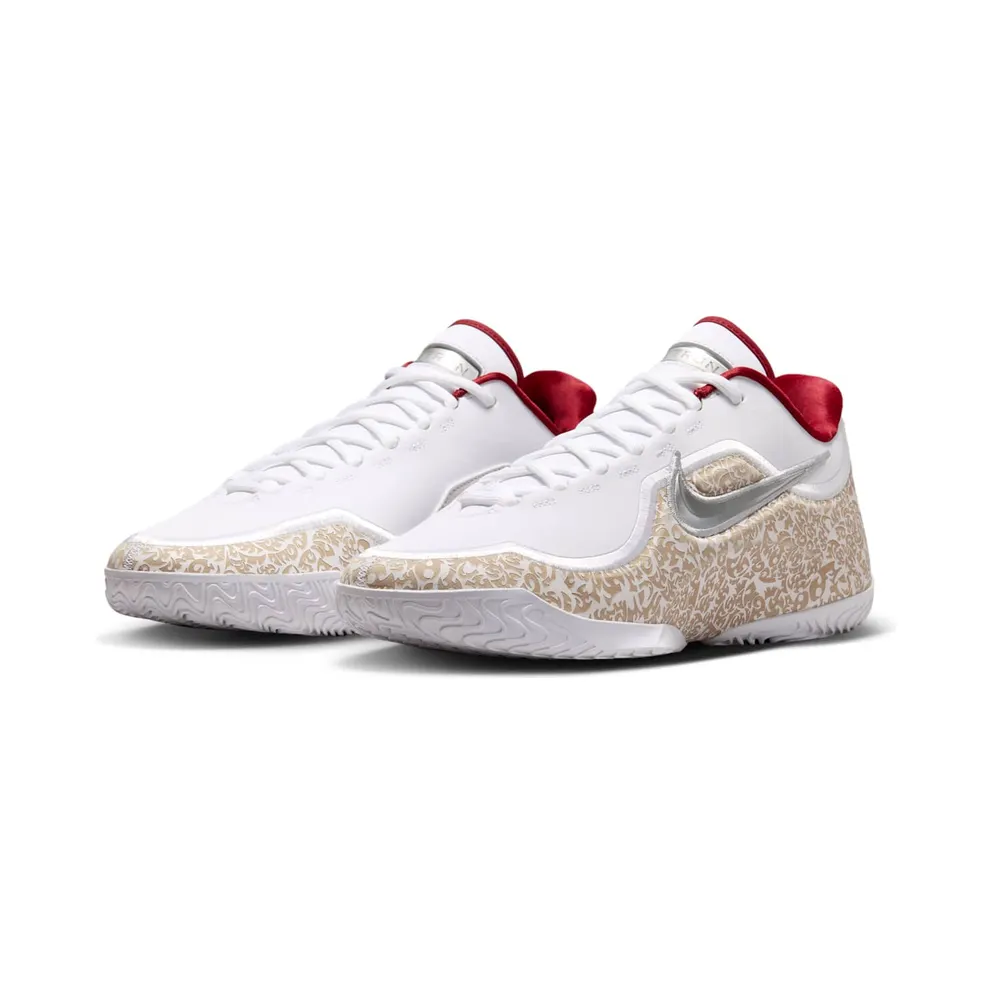 Nike LeBron 23 “White / Team Red / Metallic Silver” (IM5125-100)