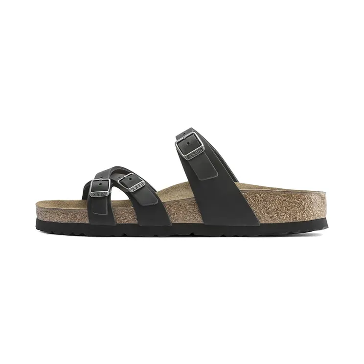 Birkenstock Franca “Oiled Leather – Black” (1021112)