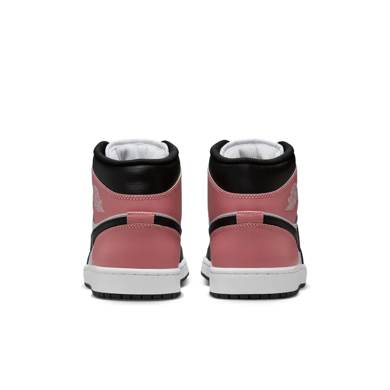 Jordan 1 Mid “White Rust Pink Black” (DQ8426-100)