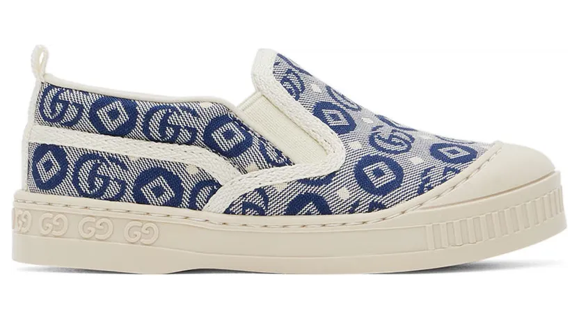 Gucci Baby Blue Tennis 1977 Sneakers (702936 U4G10)