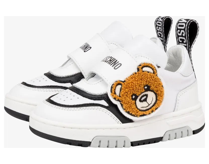 Moschino Sneaker Mit Klettverschluss Teddy Patch (MNT71712MK015)