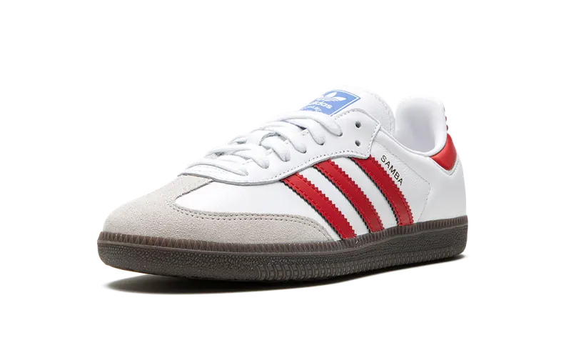 adidas Samba OG “White Scarlet”: fris wit met een rode knipoog (3)