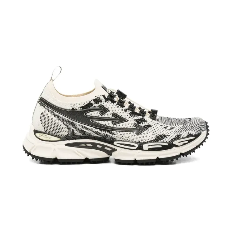 Off-White Be Right Back gebreide sneakers – Beige (OMIA2A0S26FAB001)