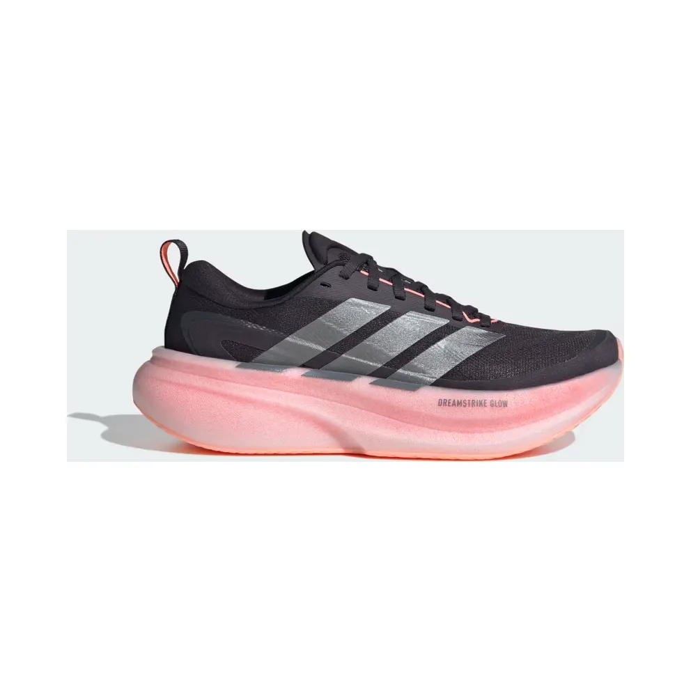 adidas Supernova Glide Running “Aurora Black / Iron Metallic / Acid Red” (KJ1864)