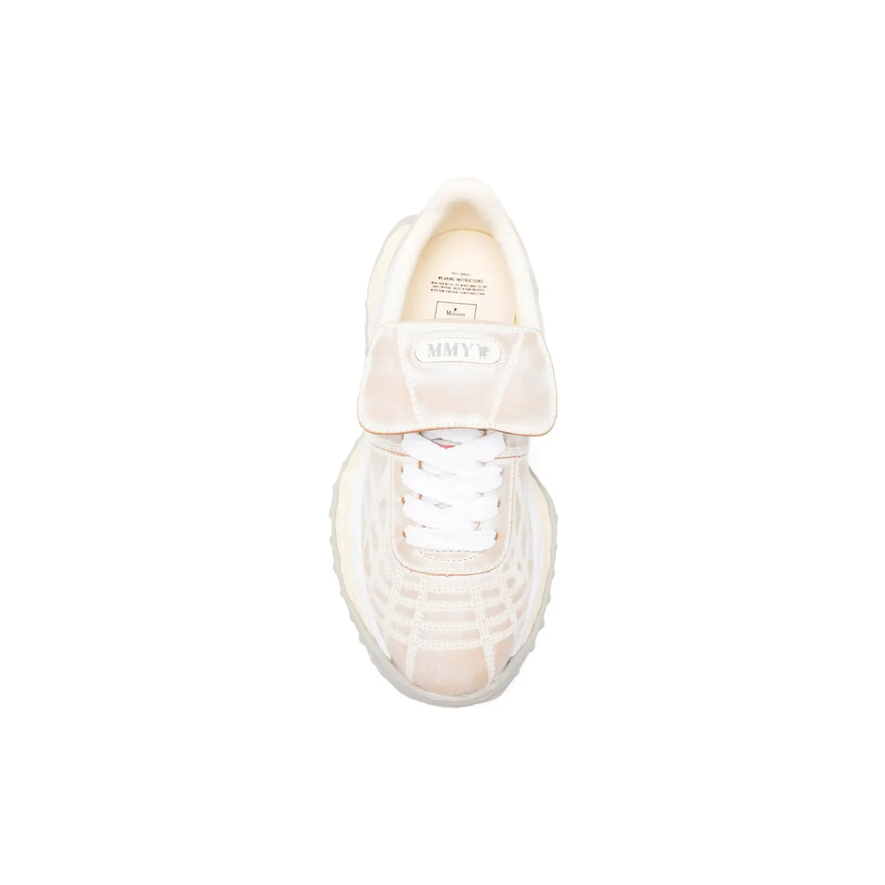 Maison Mihara Yasuhiro SCOTT” Lace-up “White” (A16FW710) (3)