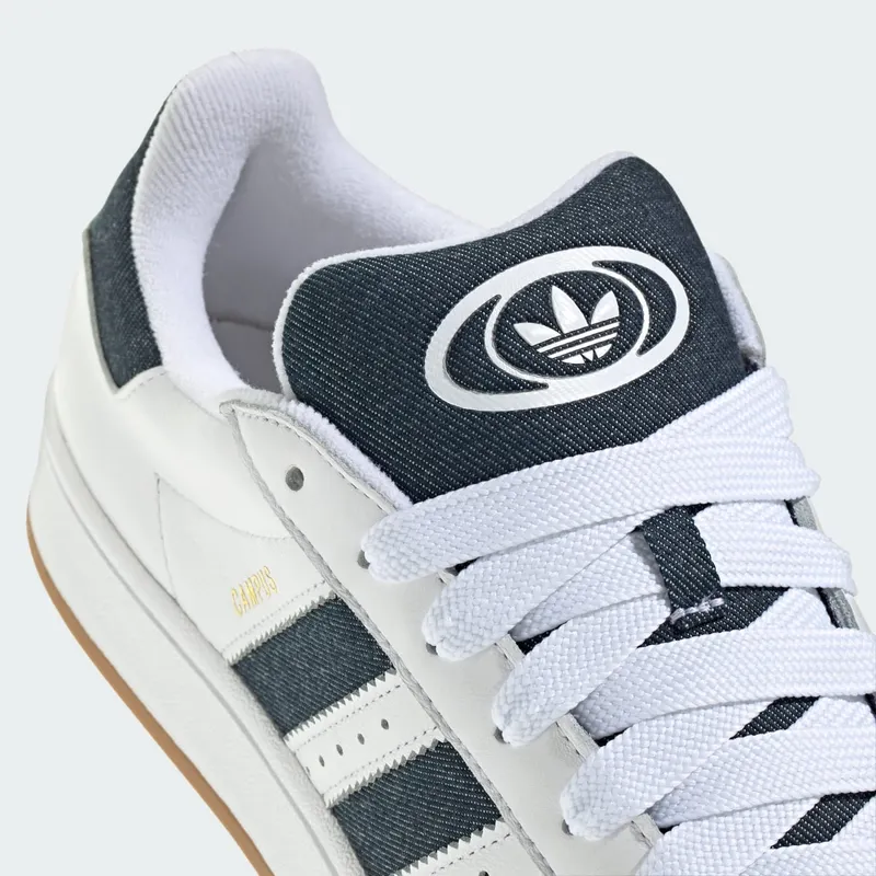 Adidas Campus 00s Cloud White / Night Indigo / Gold Metallic (JQ7439)