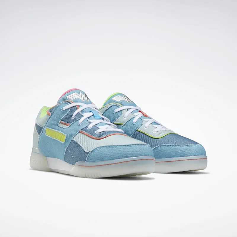 Reebok Workout Plus DC Wonder Woman White/Wild Blue-None (Other Brands Reebok)